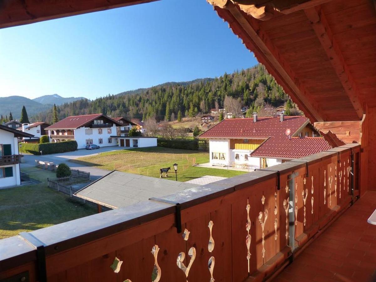 Gaestehaus Bergblick Wallgau Exterior foto