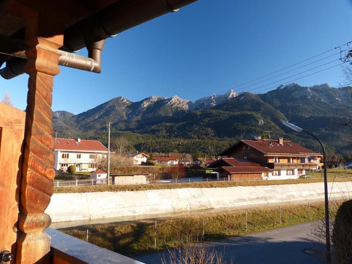 Gaestehaus Bergblick Wallgau Exterior foto