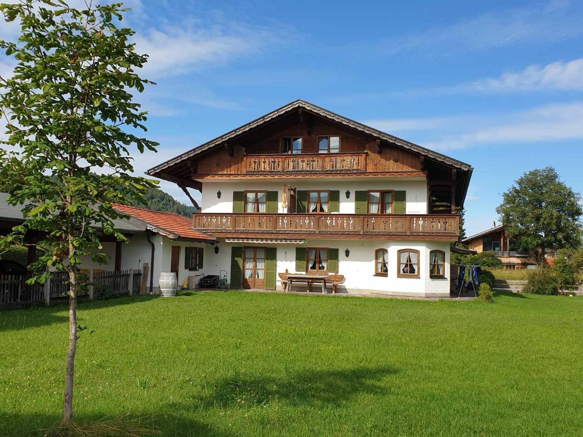Gaestehaus Bergblick Wallgau Exterior foto