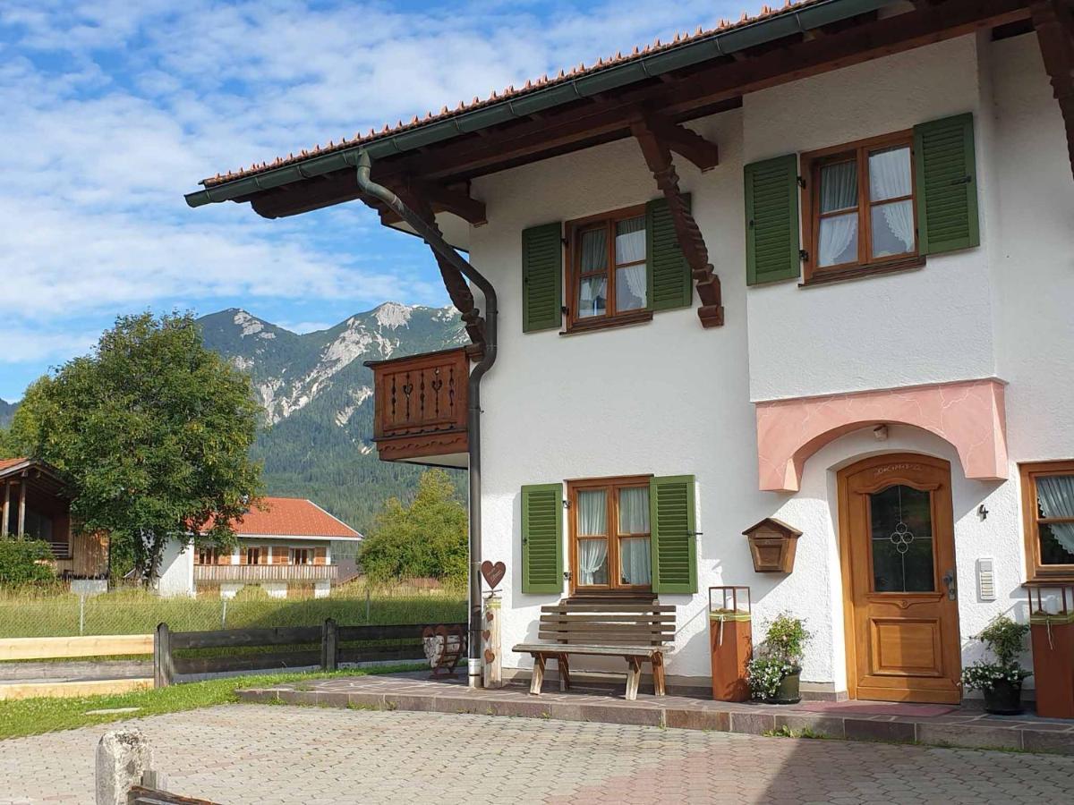 Gaestehaus Bergblick Wallgau Exterior foto
